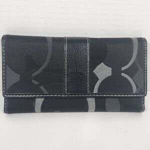 Coach C Monogram Leather Wallet